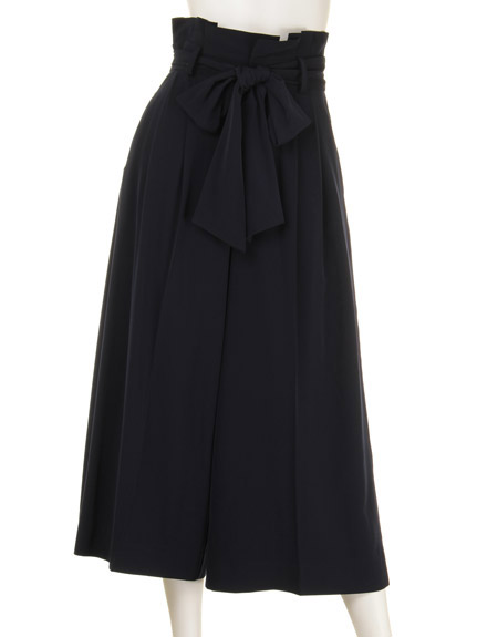 ノエラのリボンベルト付ガウチョパンツ | Trend Fashion Net | Trend  