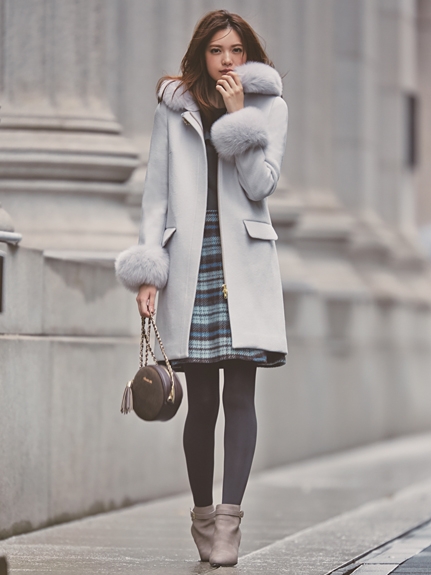 アプワイザーリッシェ フードファー付5WAYコート | Trend Fashion Net  