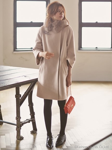 アプワイザーリッシェ ベルスリーブ2WAYコート | Trend Fashion Net  