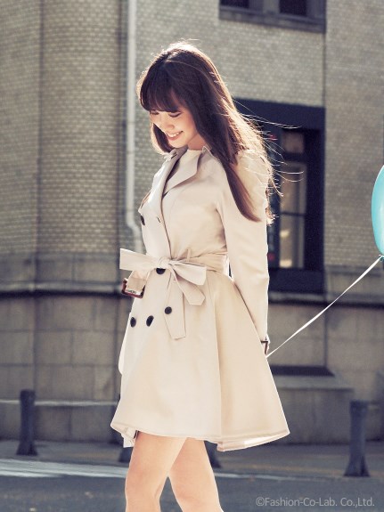 リランドチュール ドレストレンチコート | Trend Fashion Net | Trend  